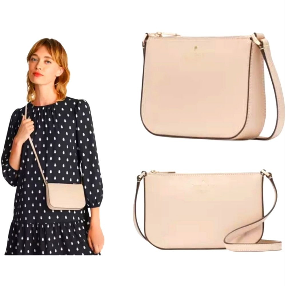 Kate Spade Schuyler Small Crossbody Warm Beige Bag
